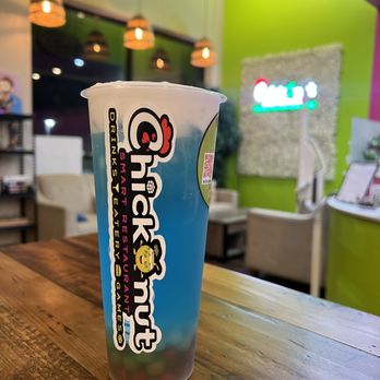 Chickonut - Blue Raspberry Cocunut with Popping Boba - Asian Fusion Near Me - Southlake, Texas Chickonut - Blue Raspberry Cocunut with Popping Boba - Asian Fusion Near Me - Southlake, Texas