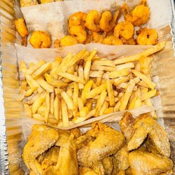Seahouse Fish & Chicken - Fried Chicken Takeaway - Wings, shrimp, Fries