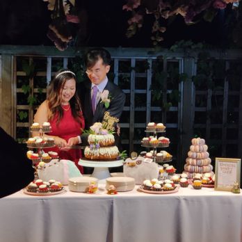 Nothing Bundt Cakes - Cutting into our cake! - Bakeries Near Me - Sunnyvale, California