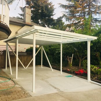 Dhillon Bros Paving - a patio with a white cover - General Contractors Near Me - Richmond, British Columbia Dhillon Bros Paving - a patio with a white cover - General Contractors Near Me - Richmond, British Columbia