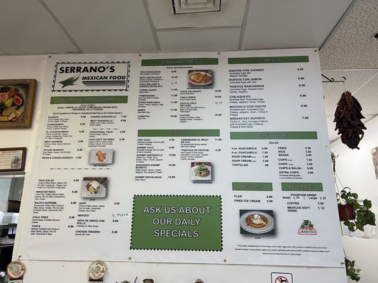 Menu photo 5 Serrano's Mexican Restaurant Las Vegas, NV Menu photo 5 Serrano's Mexican Restaurant Las Vegas, NV
