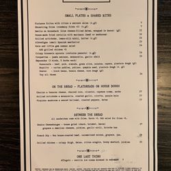 Food Menu