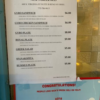 Nick's Greek Deli - Delis Near Me - Reno, Nevada Nick's Greek Deli - Delis Near Me - Reno, Nevada