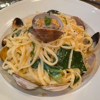 Via 13 - My wife's spaghetti with clam sauce. - Italian Near Me - New York, New York Via 13 - My wife's spaghetti with clam sauce. - Italian Near Me - New York, New York
