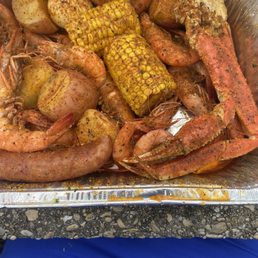 snow crabs with shrimp