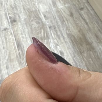 Slay Nails & Spa - Gel X tip not fully covering my thumb nail. - Nail Technicians Near Me - Torrance, California Slay Nails & Spa - Gel X tip not fully covering my thumb nail. - Nail Technicians Near Me - Torrance, California