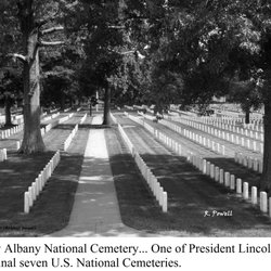 New Albany National Cemetery - New Albany, Indiana U.S. National Cemetery. Listed on the National Register of Historic Places in 1999