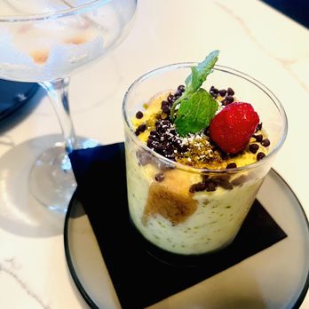 The Goldfinch - Pistachio Chocolate Tiramisu - New American Near Me - Irvine, California The Goldfinch - Pistachio Chocolate Tiramisu - New American Near Me - Irvine, California