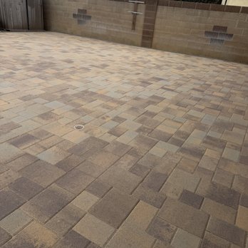 My Outdoor Builder - Full backyard covered with beautiful pavers! Fine job! - Masonry/Concrete Near Me - Van Nuys, California