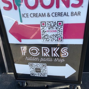 Forks A Pasta Popup - FORKS - HIDDEN PASTA SHOP within Spoons Ice Cream & Cereal Bar in back parking lot (see QR) - Pasta Shops Near Me - Seaford, New York