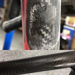 Altitude Composites - Before and after without paint
