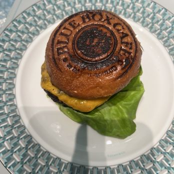 The Blue Box Cafe - Blue Box brander burger. Worth every penny and fantastic. Perfectly cooked. - French Near Me - Costa Mesa, California The Blue Box Cafe - Blue Box brander burger. Worth every penny and fantastic. Perfectly cooked. - French Near Me - Costa Mesa, California