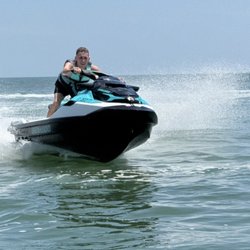 Fly-N-High Waverunners - Flying over the blue waters of Madeira Beach on a Seadoo