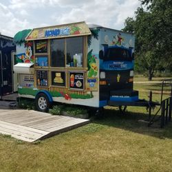 Kona Ice - Permanently parked in Inks Lake State Park