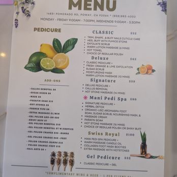 Mani Pedi Spa - A Nail Boutique - Nail Salons Near Me - Poway, California Mani Pedi Spa - A Nail Boutique - Nail Salons Near Me - Poway, California