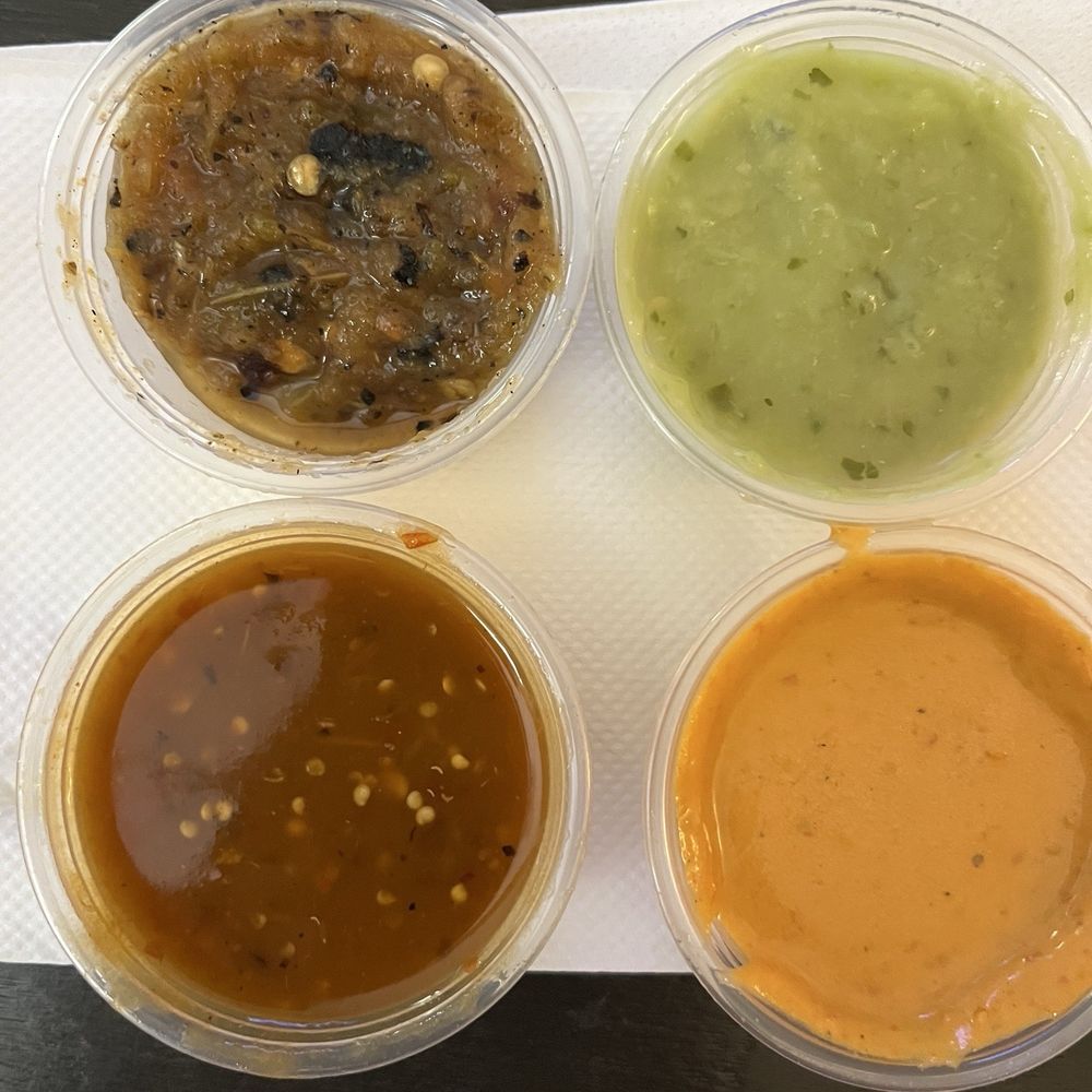 Lucy's Mexican Grill - Their 4 salsas - Mexican Near Me - San Jose, California Lucy's Mexican Grill - Their 4 salsas - Mexican Near Me - San Jose, California