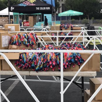 Color Run - medals at the finish line - Races & Competitions Near Me - Carson, California