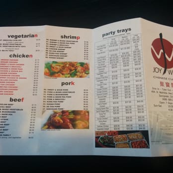 Joy Wok - The menu (part two) - Chinese Near Me - Sunnyvale, California Joy Wok - The menu (part two) - Chinese Near Me - Sunnyvale, California