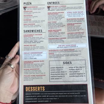 Strap Tank Brewery - Menu - New American Near Me - Lehi, Utah Strap Tank Brewery - Menu - New American Near Me - Lehi, Utah