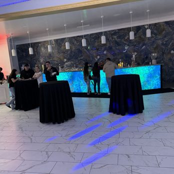 Saleh’s Palace - Bar area with high tables - Venues & Event Spaces Near Me - Whittier, California