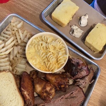 Pecan Penny's - Downtown Sampler Waffle Fries Cornbread - Barbeque Near Me - Columbus, Ohio