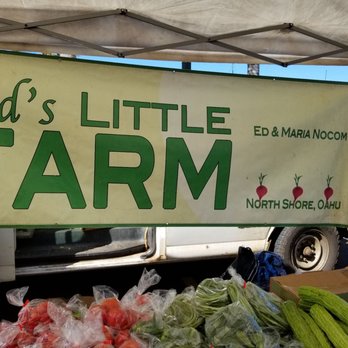 Ed's Little Farm - Look for this banner - Farmers Market Near Me - Honolulu, Hawaii Ed's Little Farm - Look for this banner - Farmers Market Near Me - Honolulu, Hawaii