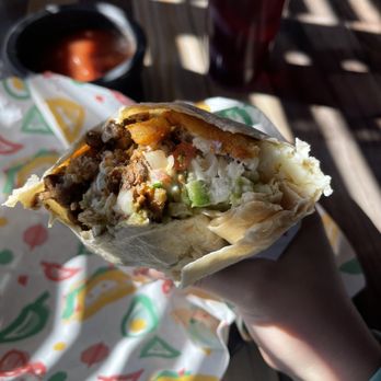 Taco Addicts - California burrito (ordered without rice) - Mexican Near Me - Cary, North Carolina Taco Addicts - California burrito (ordered without rice) - Mexican Near Me - Cary, North Carolina