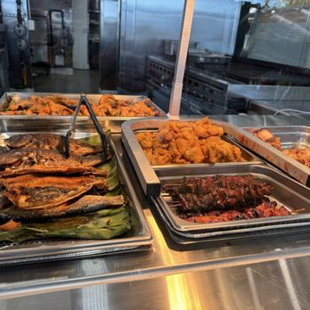 Lutong Bahay - The selection of hot food items they have, Boneless Milk Fish, Chicken and Pork Barbecue, Shrimp, Chicharon and Lechon Kawali. - Filipino Near Me - Los Angeles, California Lutong Bahay - The selection of hot food items they have, Boneless Milk Fish, Chicken and Pork Barbecue, Shrimp, Chicharon and Lechon Kawali. - Filipino Near Me - Los Angeles, California