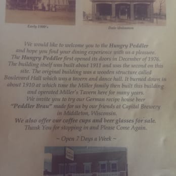 Hungry Peddler - American Near Me - La Crosse, Wisconsin Hungry Peddler - American Near Me - La Crosse, Wisconsin