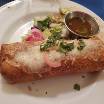 El Charro Cafe - Birria with cheese chimichunga - Tacos Near Me - Tucson, Arizona El Charro Cafe - Birria with cheese chimichunga - Tacos Near Me - Tucson, Arizona