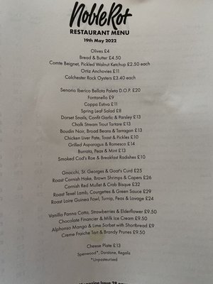 Noble Rot Lamb's Conduit by null