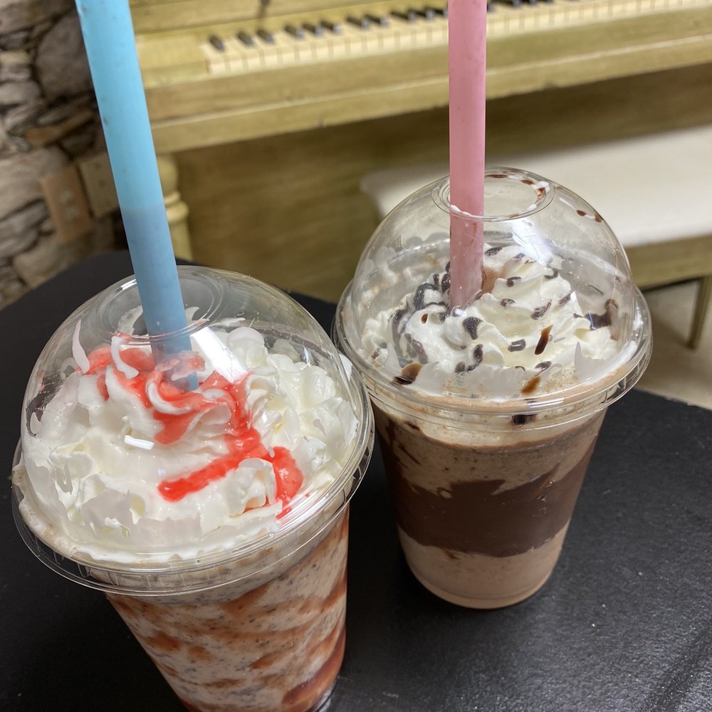 Kairos Cafe - Gansito frappé and Ferrero Rocher frappé - Breakfast & Brunch Near Me - Gainesville, Georgia Kairos Cafe - Gansito frappé and Ferrero Rocher frappé - Breakfast & Brunch Near Me - Gainesville, Georgia