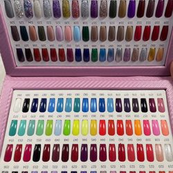 Bn Nails & Spa - Gel polish color palette