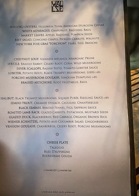 Menu photo 4 Wallsé New York, NY Menu photo 4 Wallsé New York, NY