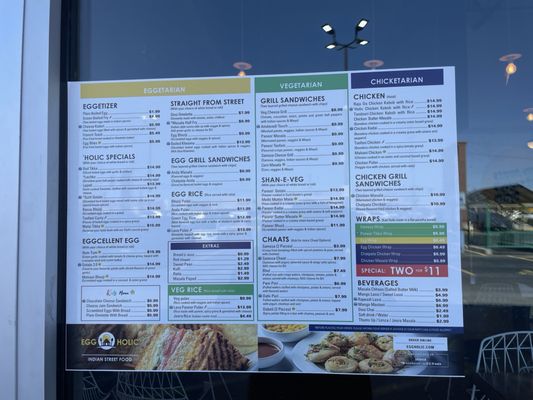 Menu photo 5 Eggholic - Indian Street Food Niles, IL