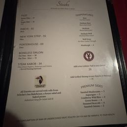 Menu Menu