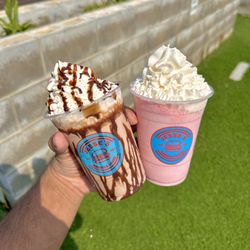 Jesse’s Burgers & Shakes - Chocolate Shake, Strawberry Shake