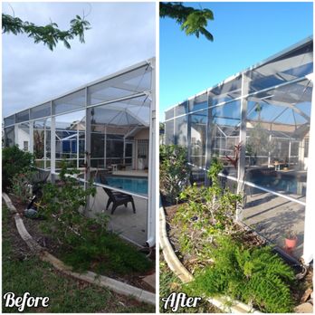 Saint Angels Screening - Rescreening hurricane damaged pool enclosure - Handyman Near Me Saint Angels Screening - Rescreening hurricane damaged pool enclosure - Handyman Near Me