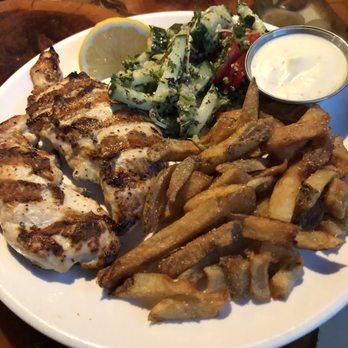 Cypriana - Chicken Tenderloin Entree - Mediterranean Near Me - Baltimore, Maryland