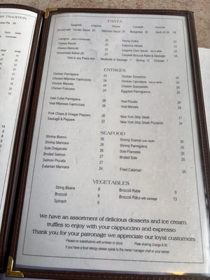 Menu photo 2 Roma Restaurant Tuckahoe, NY