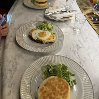 Augustine - Breakfast sandwich Croque madam - Desserts Near Me - San Jose, California