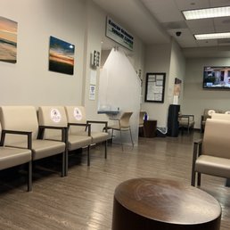 Lobby.   Clean.   Someone was cleaning after each patients visit to the desk.    I felt safe here.