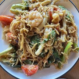 Spaghetti Kee Mao Seafood is so delicious