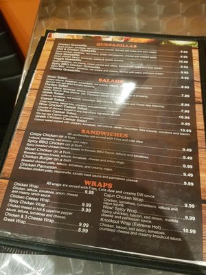 Menu photo 3 Wow! Wing House Markham, ON