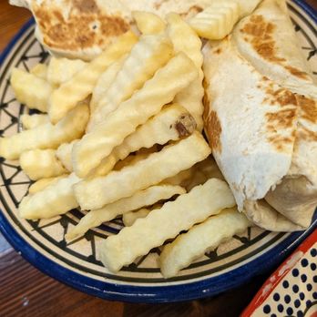 USTA KABABGY - Falafel wrap with fries - Kebab Near Me - Austin, Texas USTA KABABGY - Falafel wrap with fries - Kebab Near Me - Austin, Texas