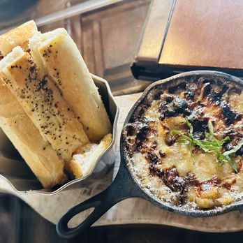Five Vines Wine Bar - Pear and brie skillet melt - Wine Bars Near Me - San Juan Capistrano, California