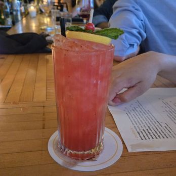 Nancy's Hustle - Forgetting the name of this cocktail, but they're all good! - New American Near Me - Houston, Texas