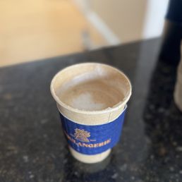Small cappuccino (after a few sips)