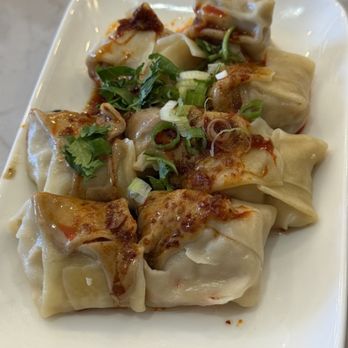M Dumpling - Red oil and sesame sauce ravioli - Dim Sum Near Me - San Ramon, California M Dumpling - Red oil and sesame sauce ravioli - Dim Sum Near Me - San Ramon, California
