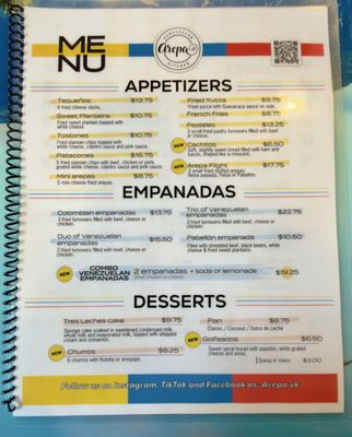 Menu photo 1 Arepa Venezuelan Kitchen Seattle, WA